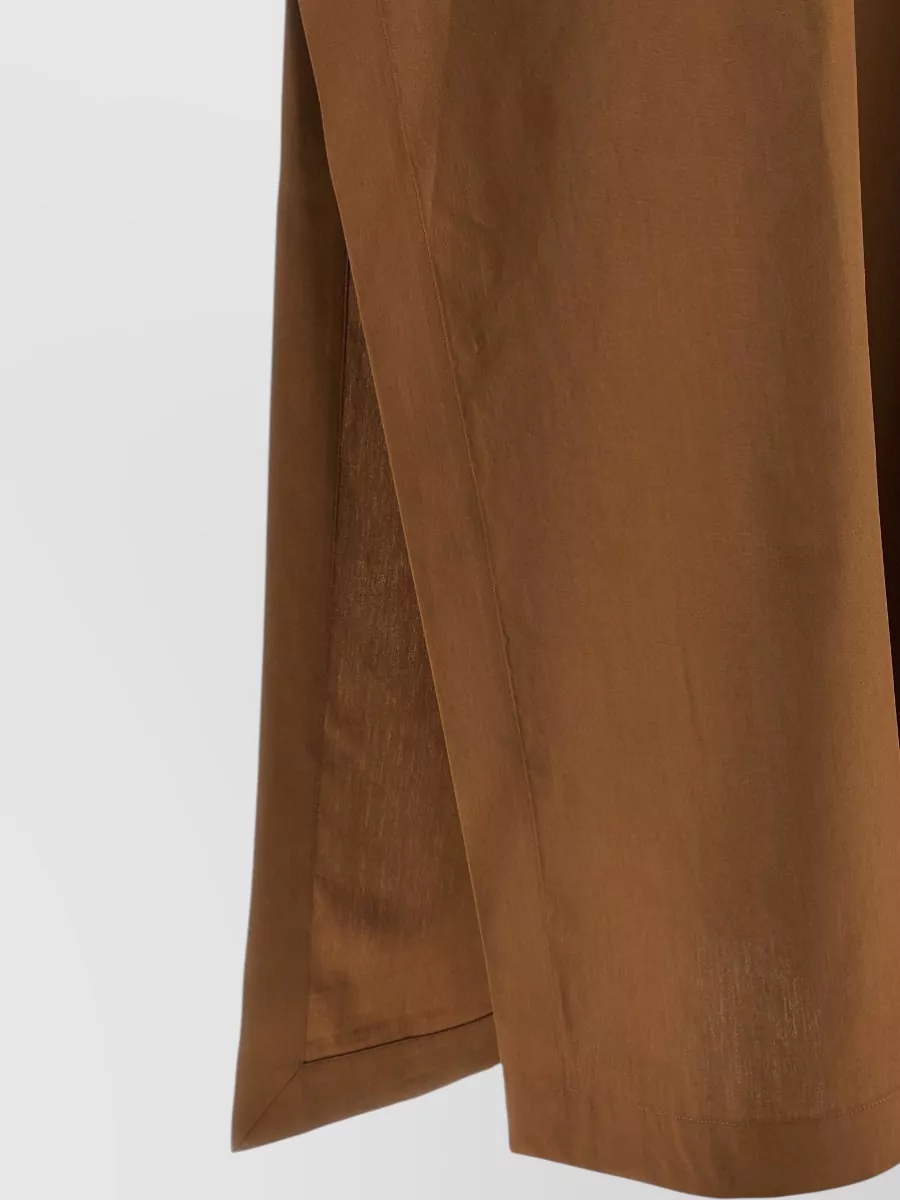 Armarium Cotton V-Neck Short-Sleeve Maxi Dress