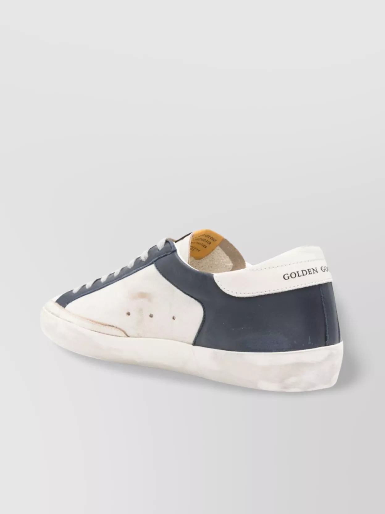 Golden Goose Worn-Out Star Patch Low Top Sneakers