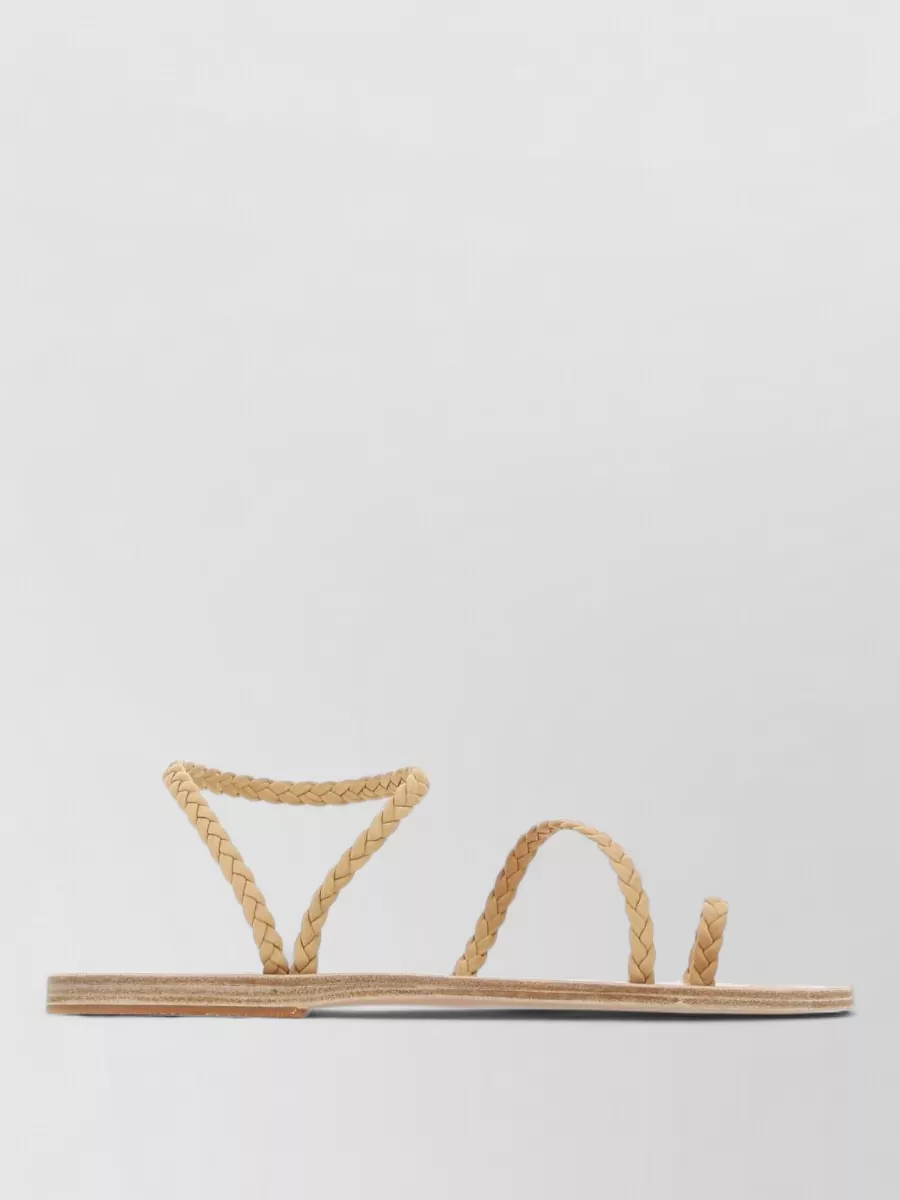 Ancient Greek Sandals Leather Thong Sandals