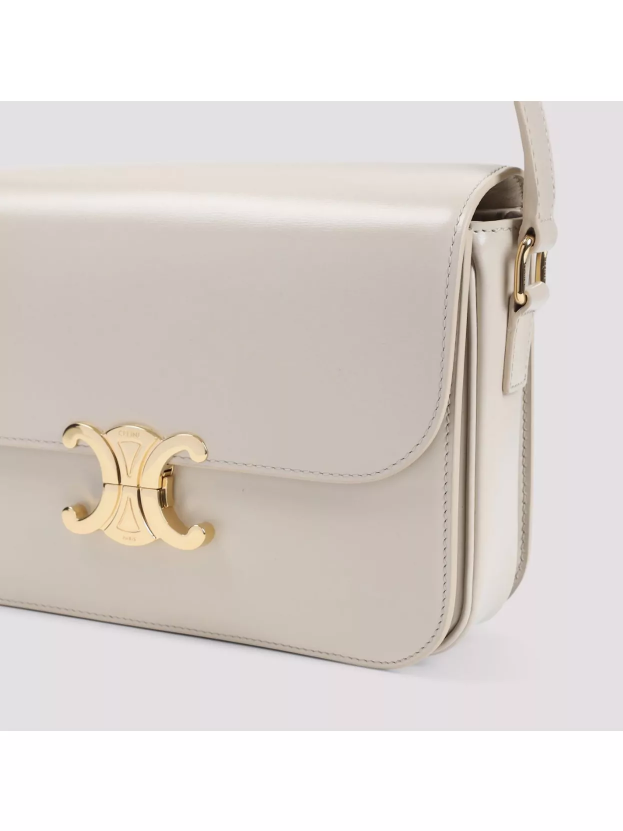 Celine Structured Triumph Shoulder Bag