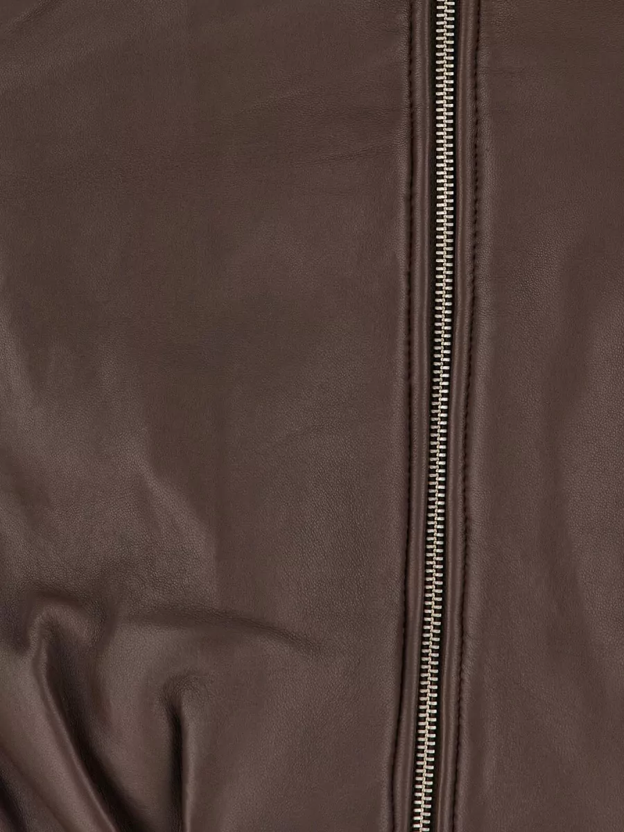 Rotate Leather Coat