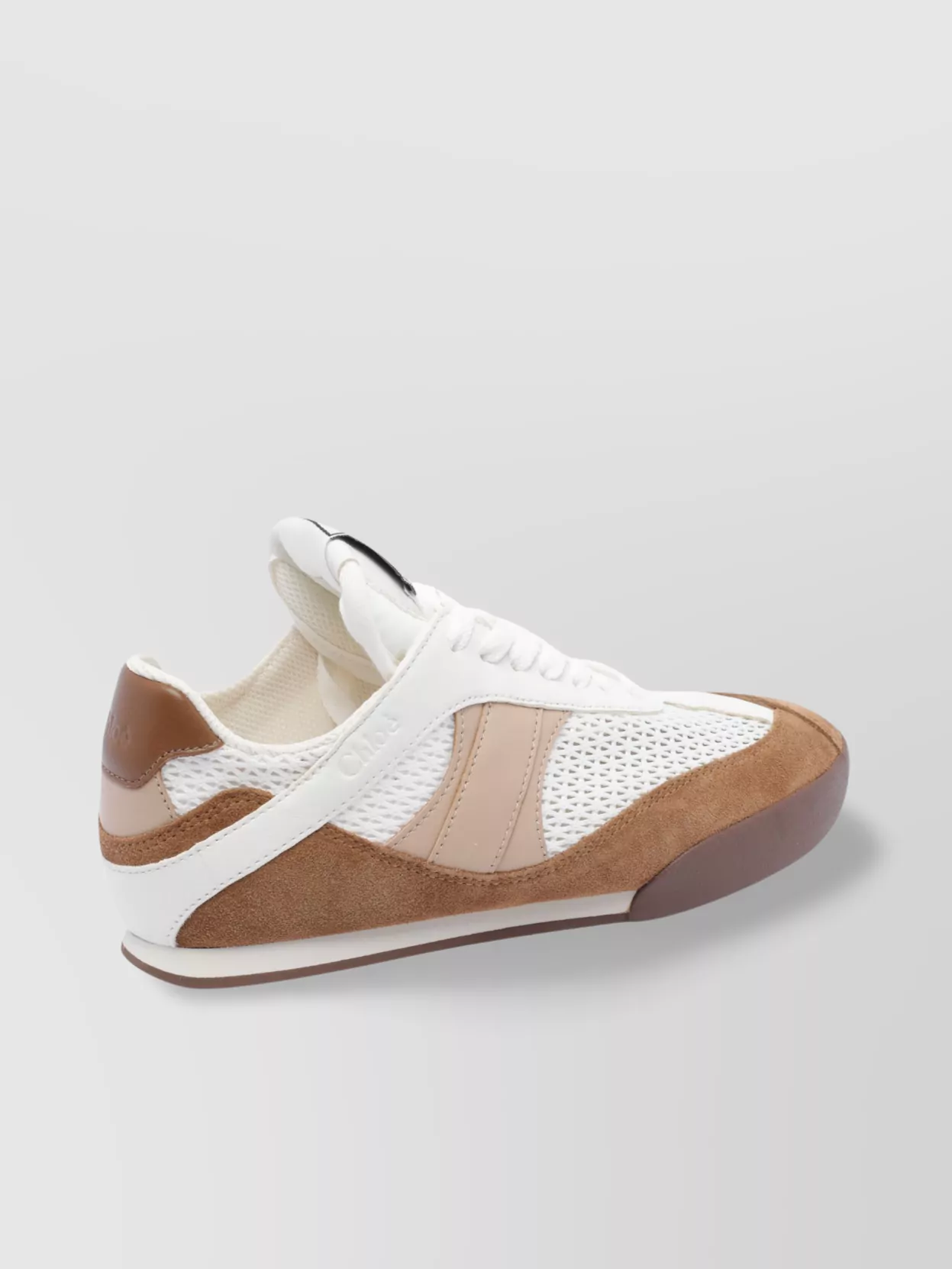 Chloé Chloe Kick Brown Sneakers In Multi