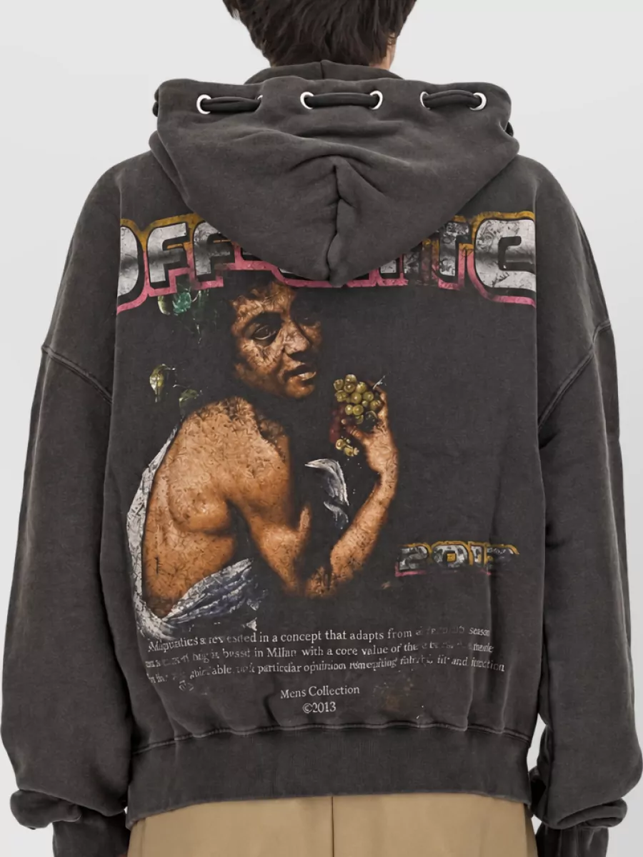 Off-White Printed Hoodie