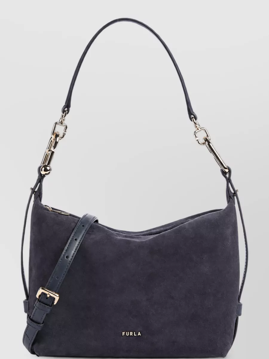 Furla Tonie Mini Leather Shoulder Bag