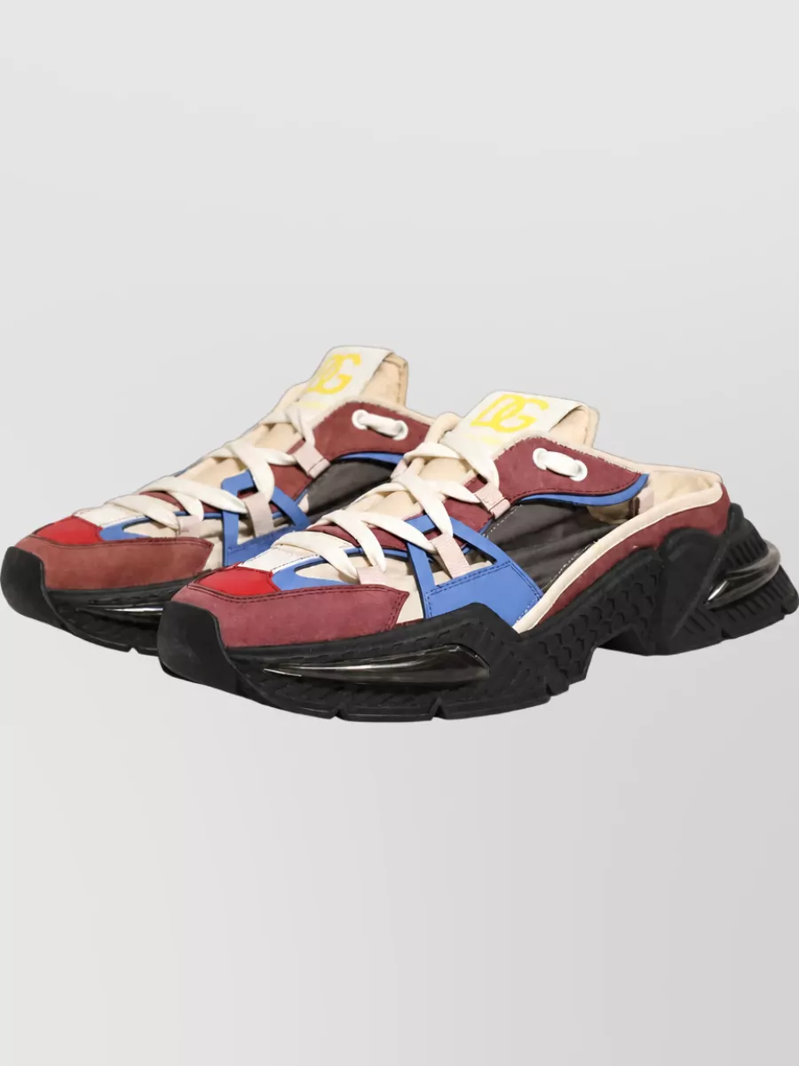 Dolce&Gabbana Leather Panelled Sneakers