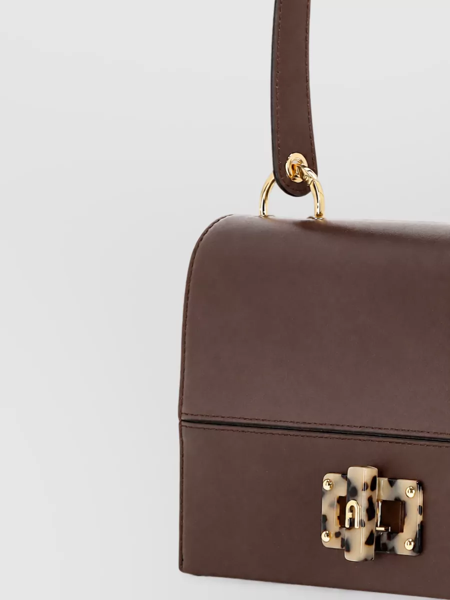 Furla Amelia M Leather Crossbody Bag