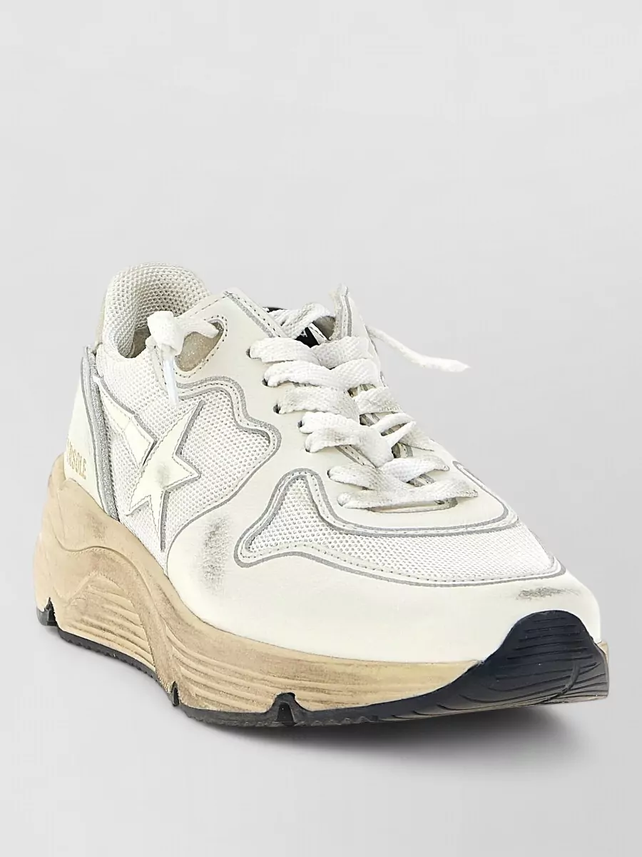 Golden Goose leather low-top sneakers