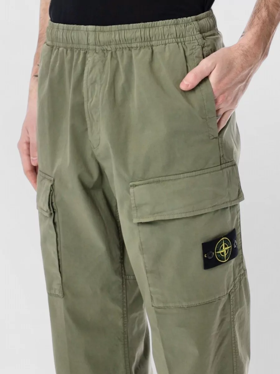 Stone Island Relaxed-Fit Cargo Jogging Trousers