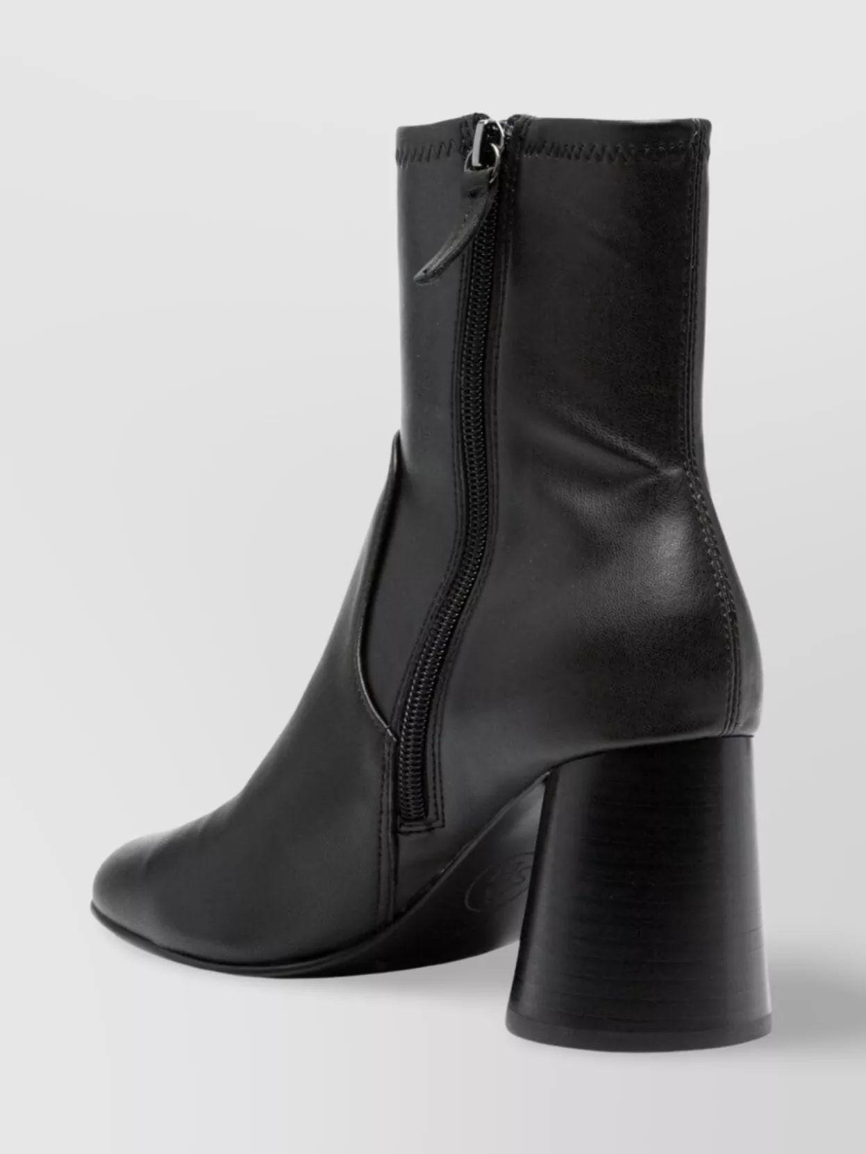 Ash Scarf Ankle Block Heel Boots