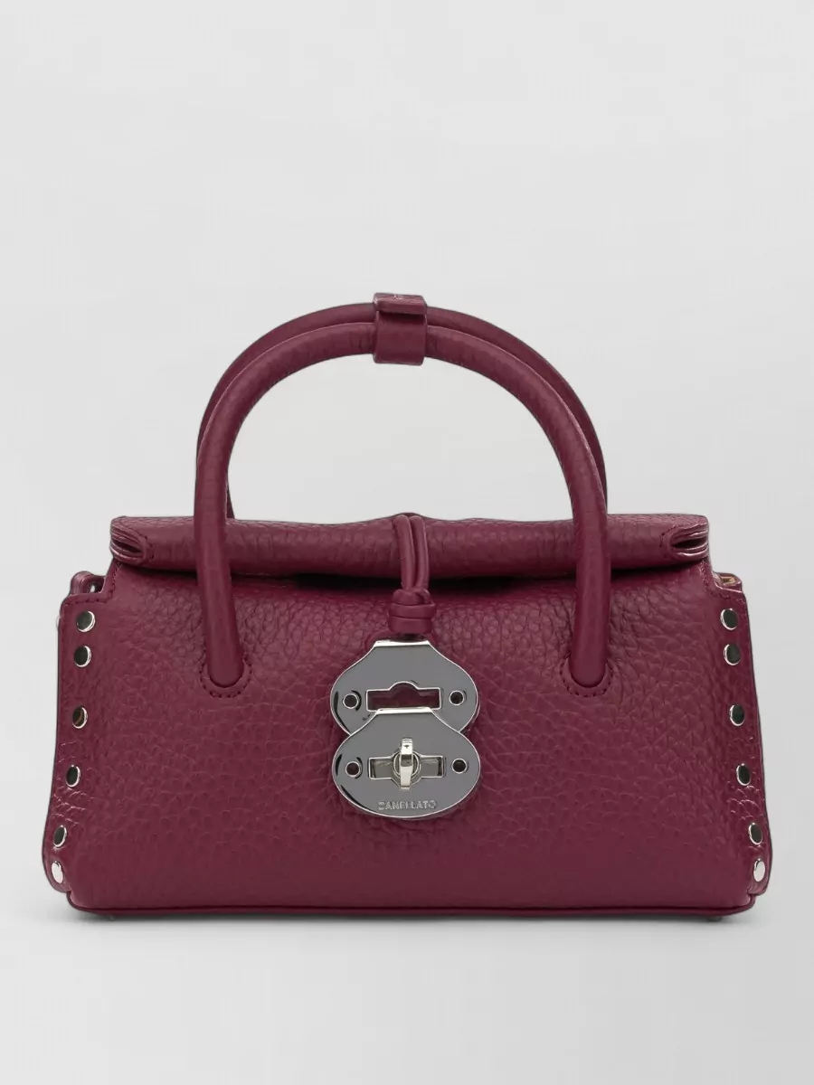 Zanellato leather dotta centauro baby mini bag