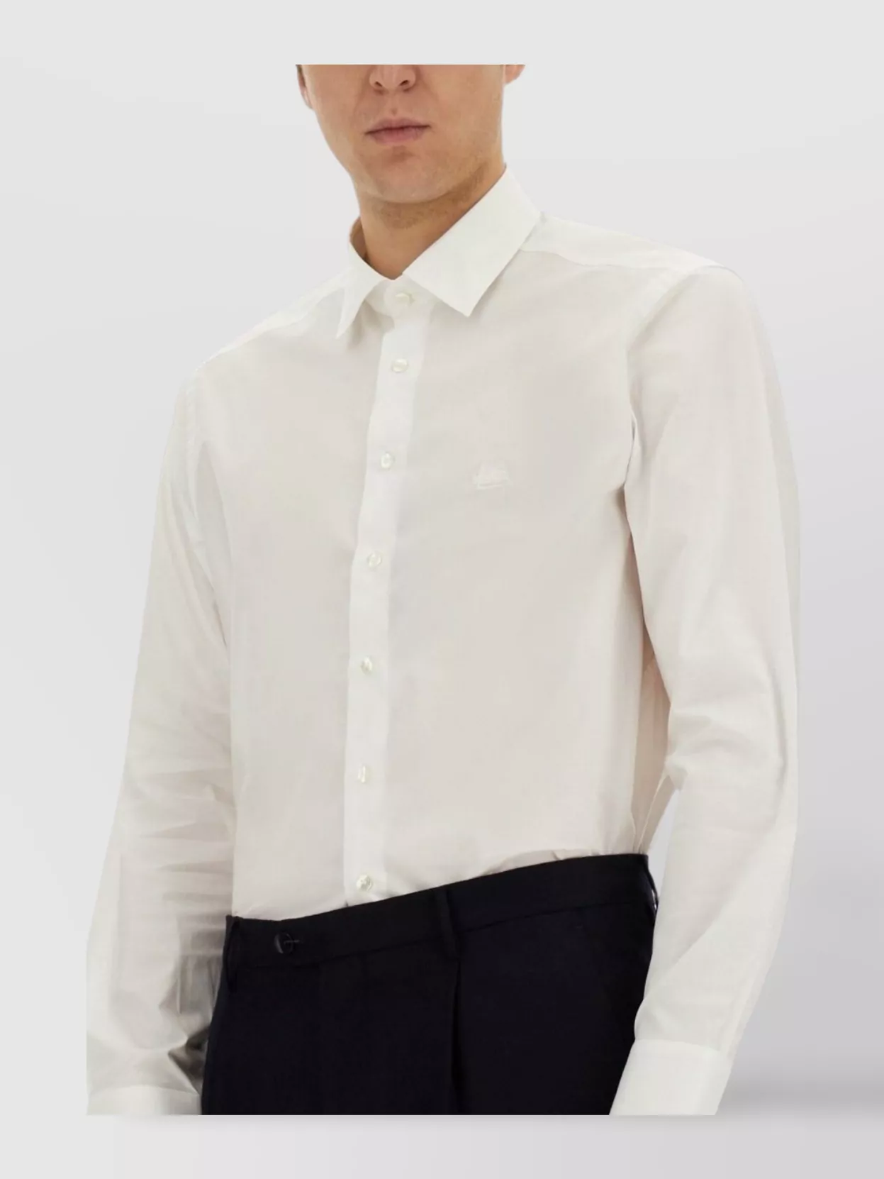 Etro Pegasus Logo Shirt Long Sleeves