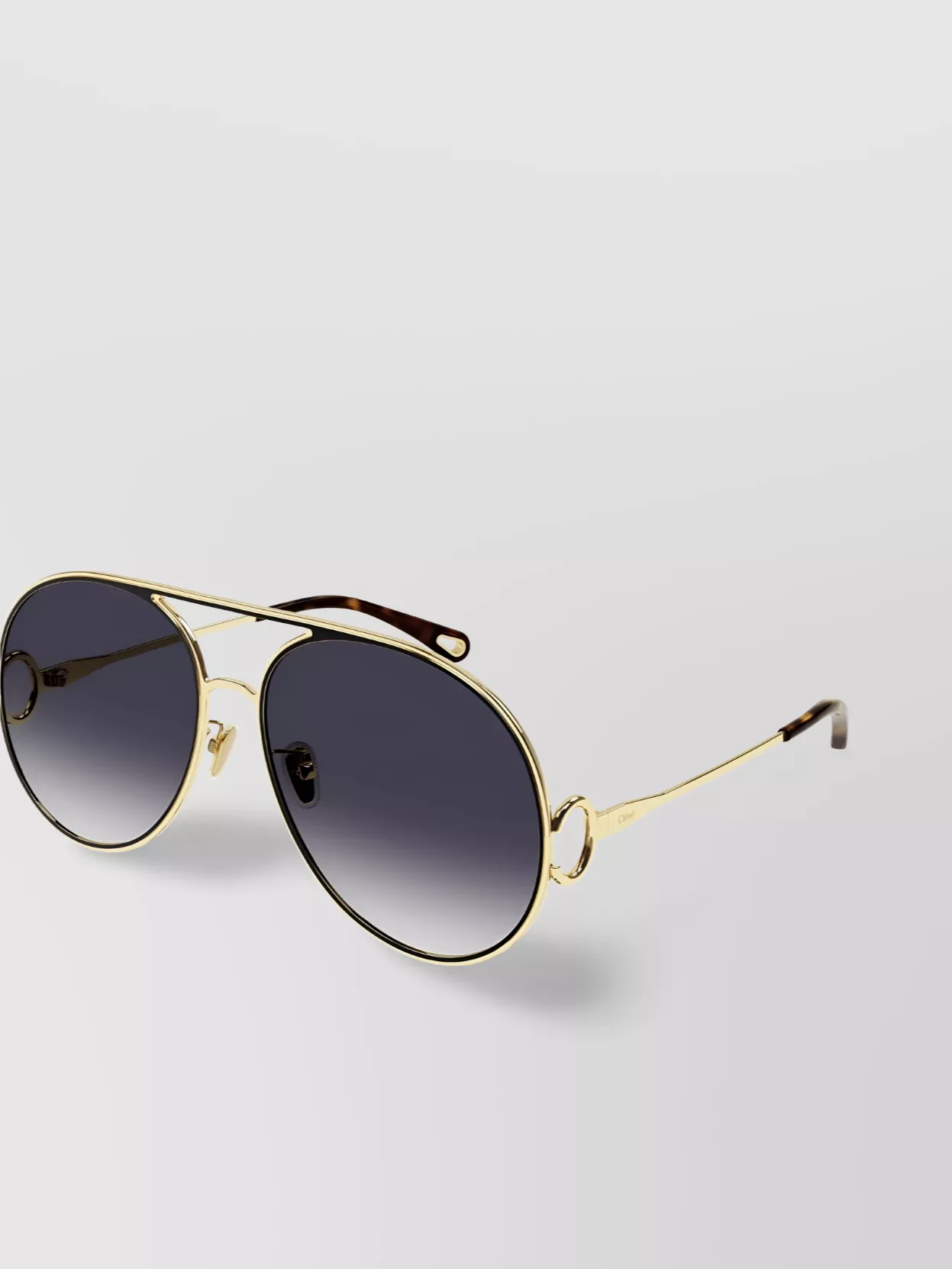 Chloé Bridge Double Nose Gold Dark
