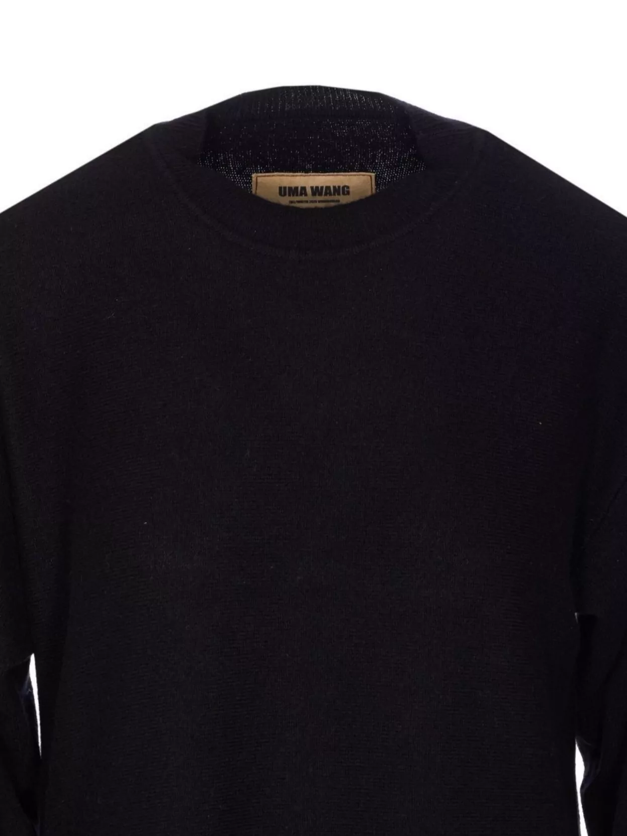 Uma Wang Asymmetric Hem Long Sleeve Top