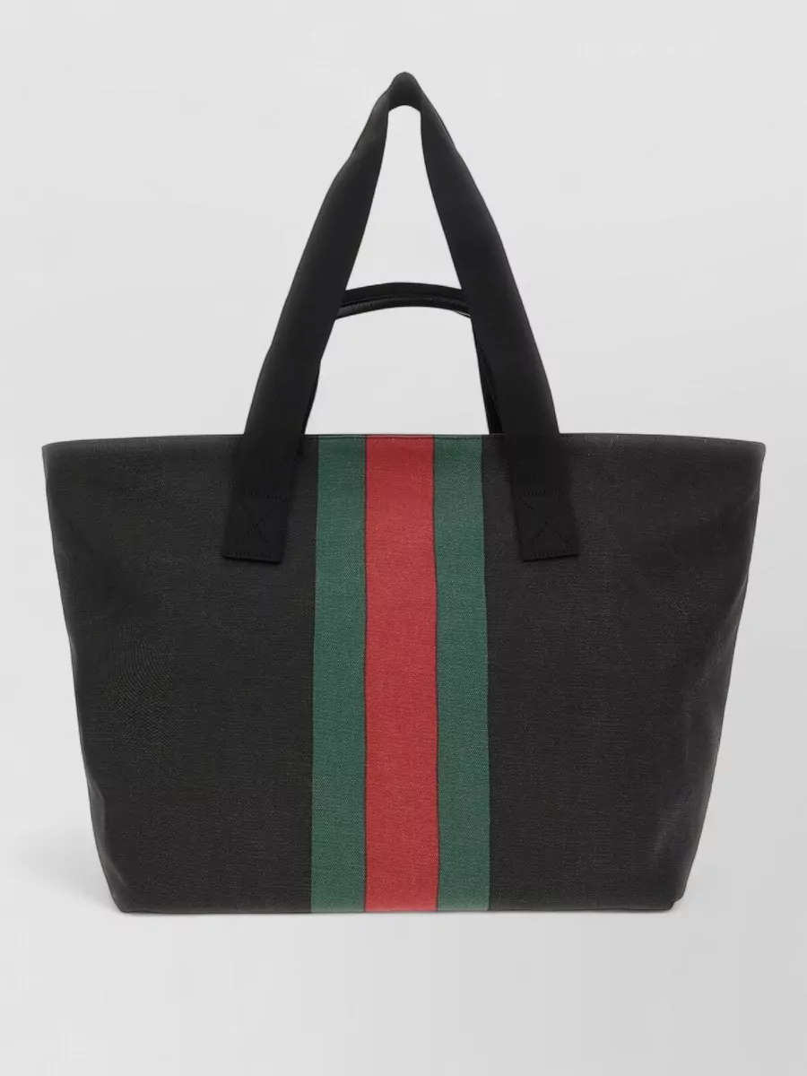 Gucci canvas medium shopping bag
