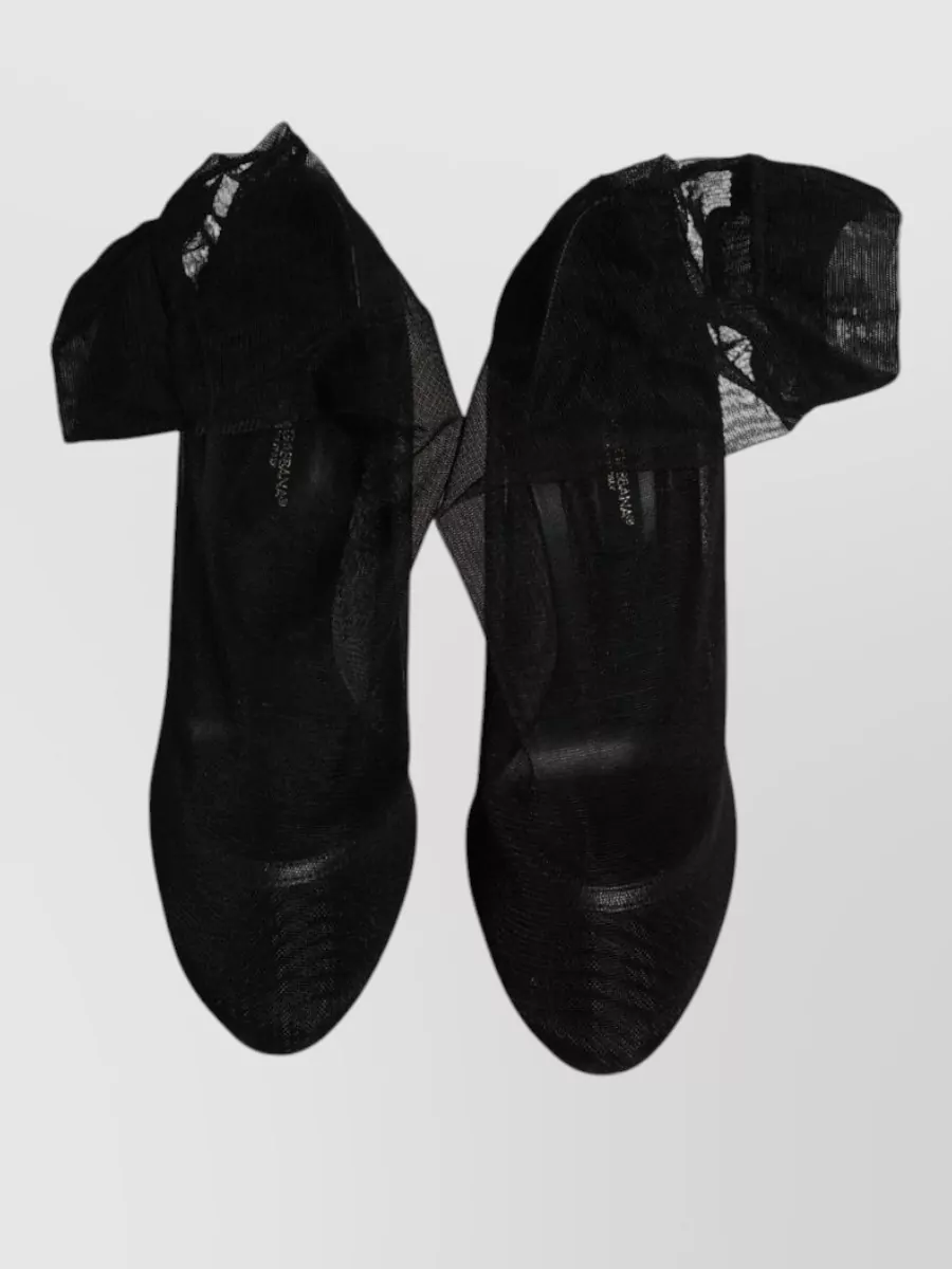 Dolce&Gabbana Mesh Sock Pumps