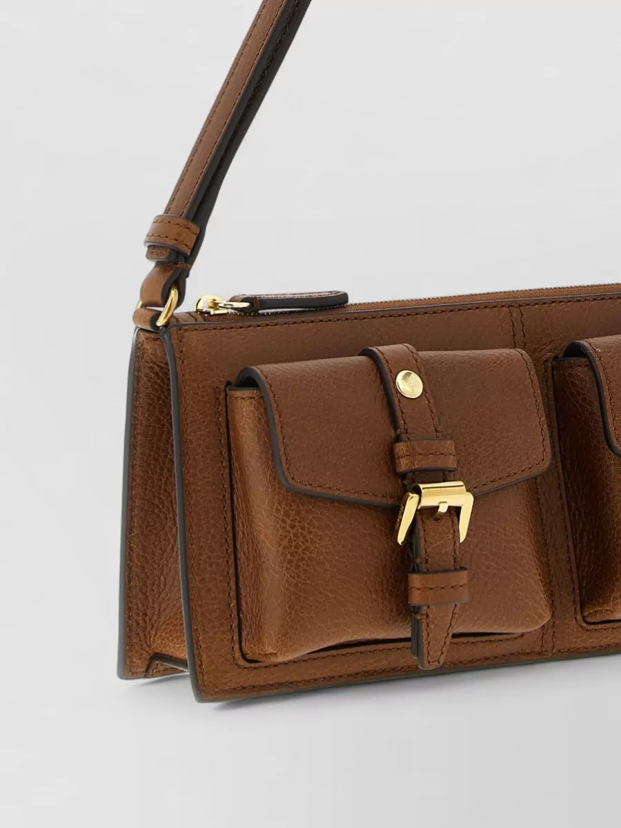 Mulberry Mini Hammered Leather Cross-Body Bag