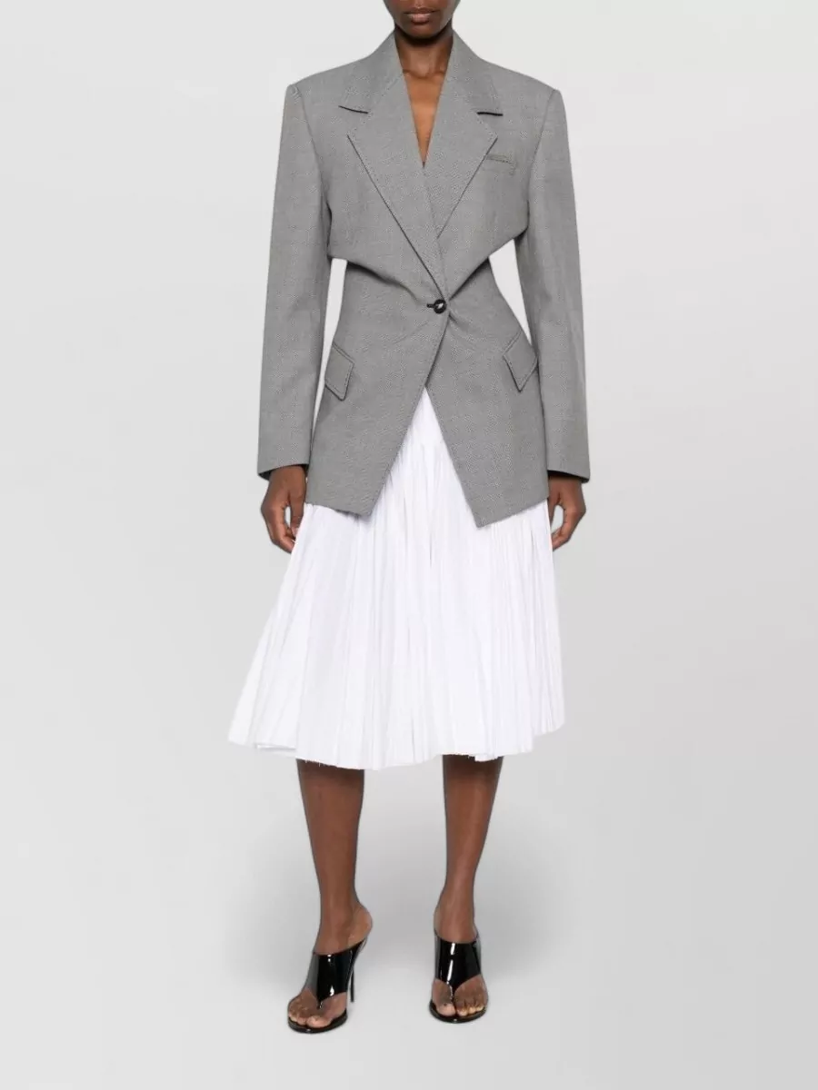 The Attico Single-Breasted Blazer