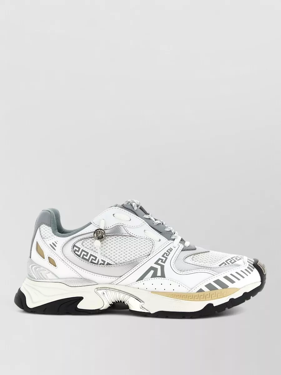 Versace leather low-top sneakers