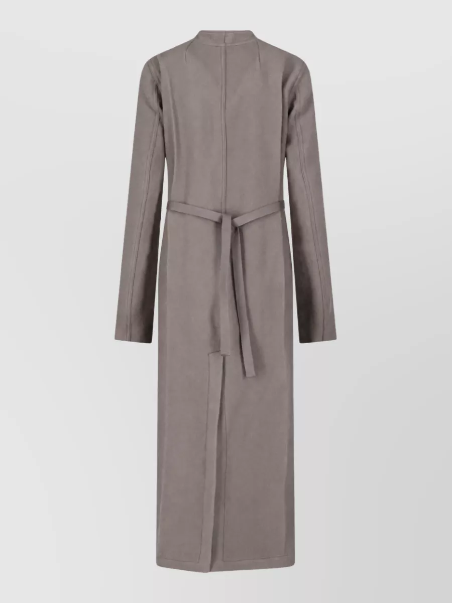 Rick Owens Wool Single Breasted Coat