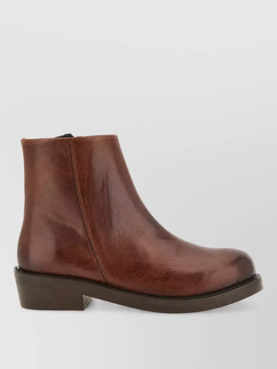 Séfr Leather Ankle Boots