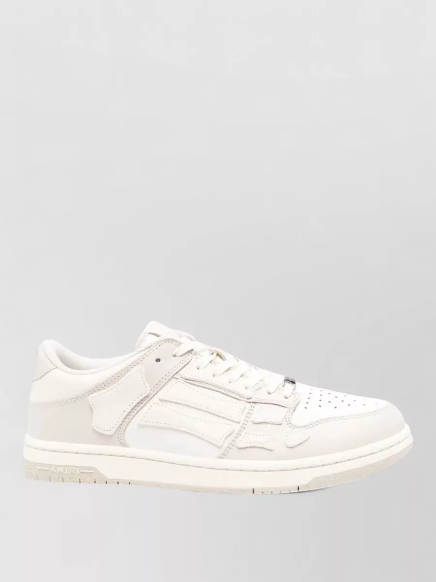 Amiri Skel Low Top Sneakers Round Toe
