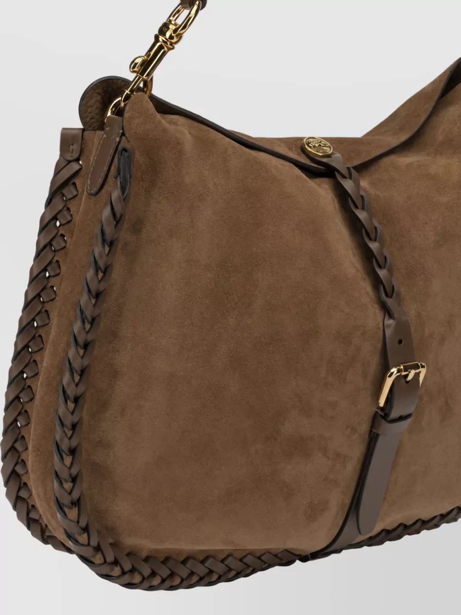 Etro Large Leather Tote Bag