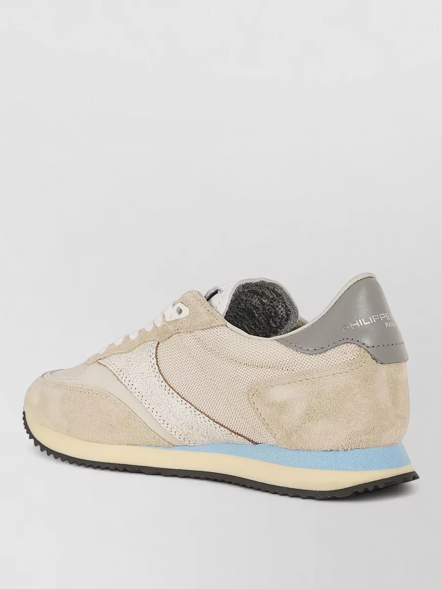 Philippe Model Leather Low-Top Sneakers