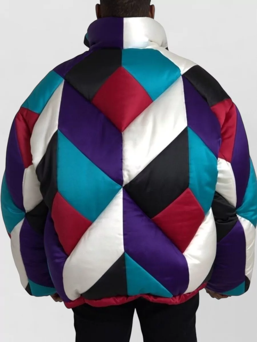 Dolce&Gabbana Logo-Print Puffer Jacket