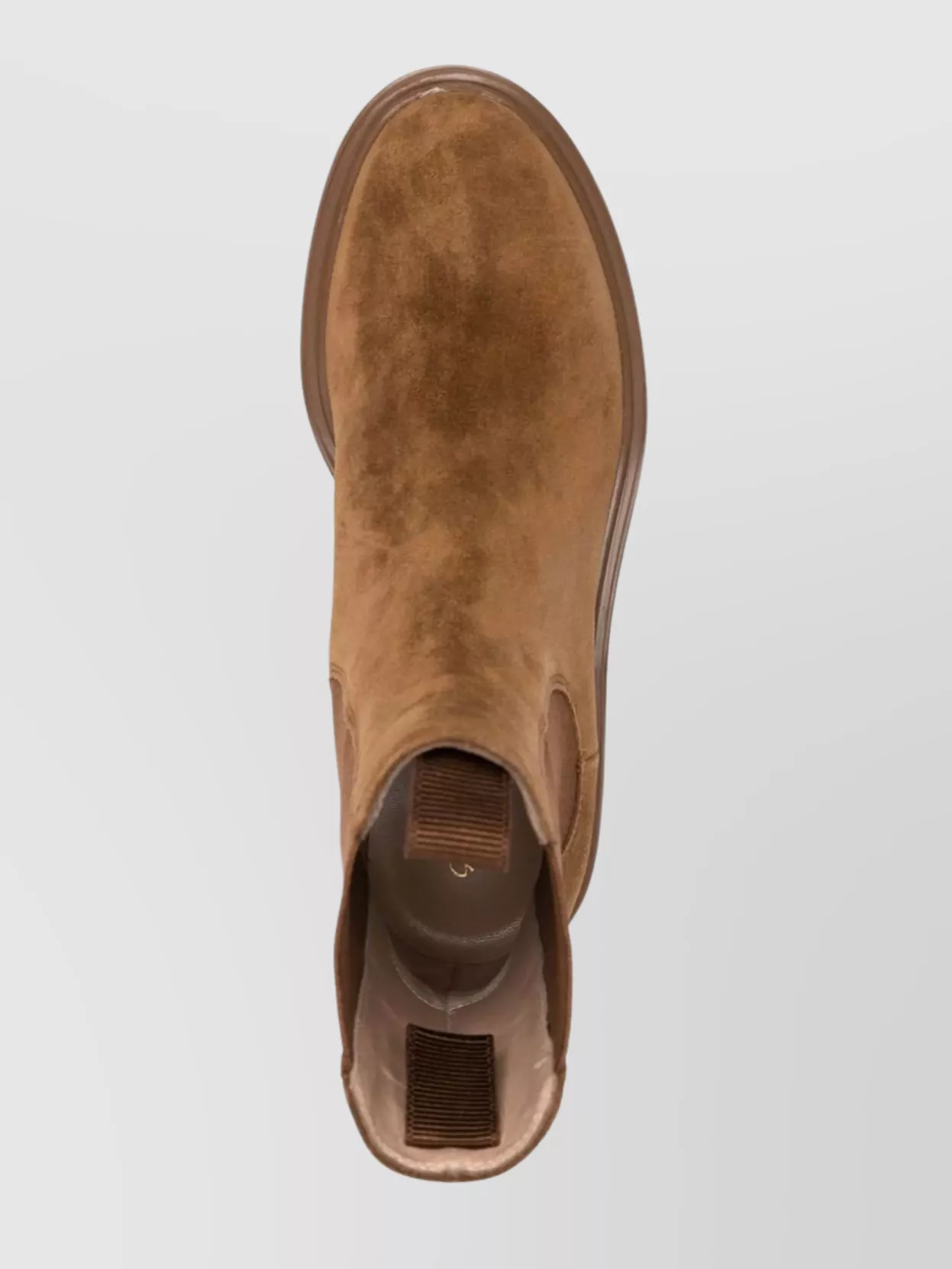 Gianvito Rossi Chelsea Suede Boots Chunky Sole
