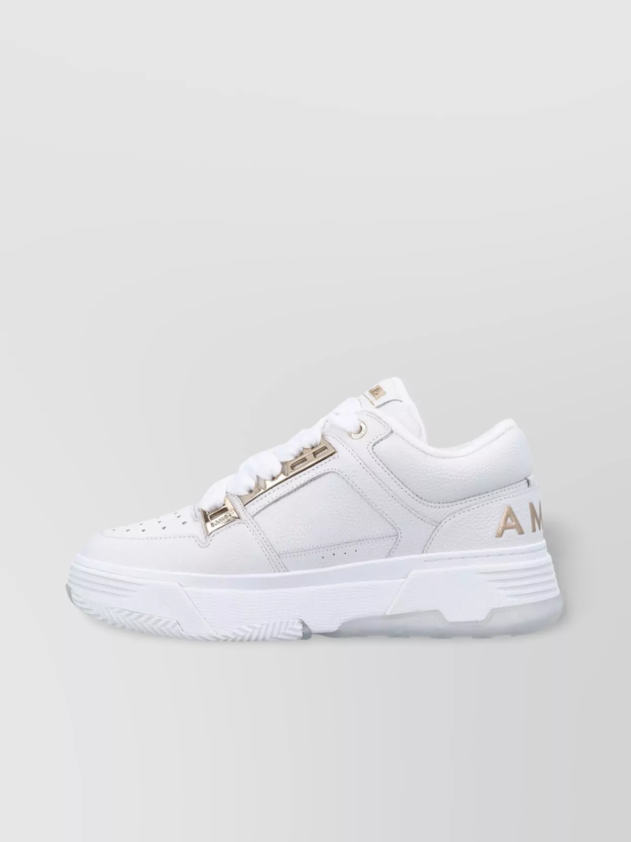 Amiri Collar Padded Toe Perforated Sole Rubber