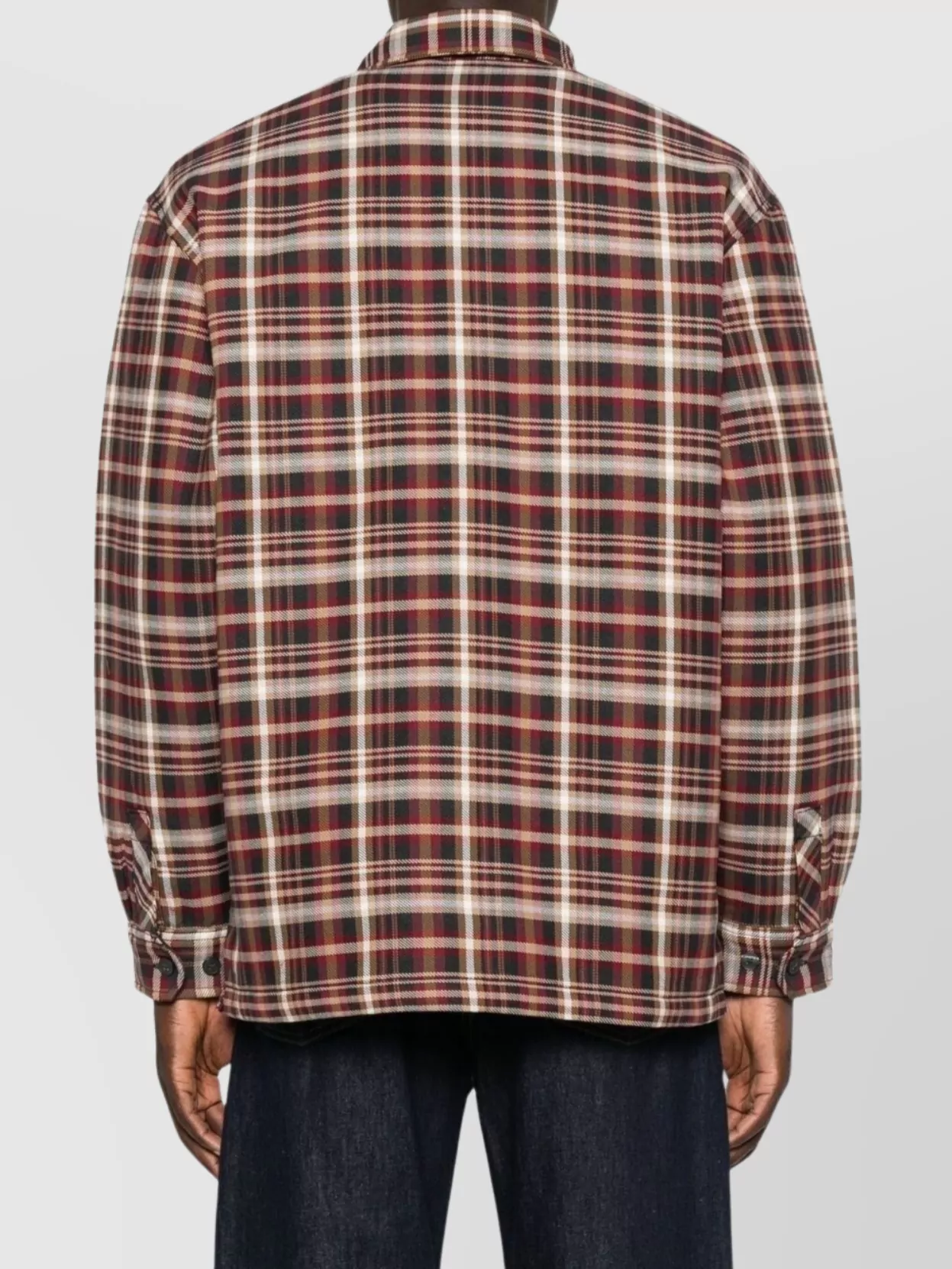 Carhartt Wip Plaid Pattern Long Sleeve Shirt Jacket
