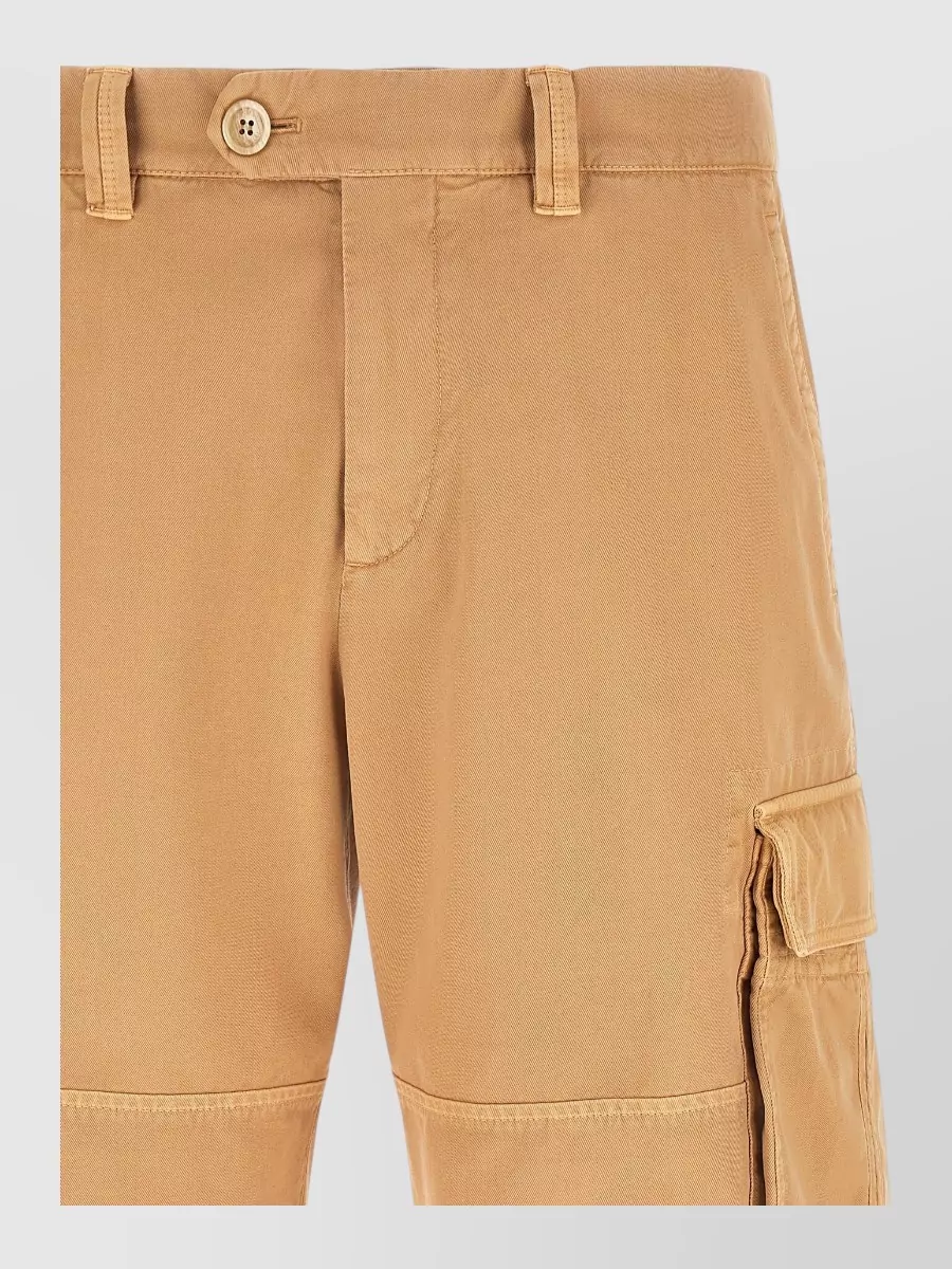 Brunello Cucinelli Cotton Cargo Bermuda Shorts