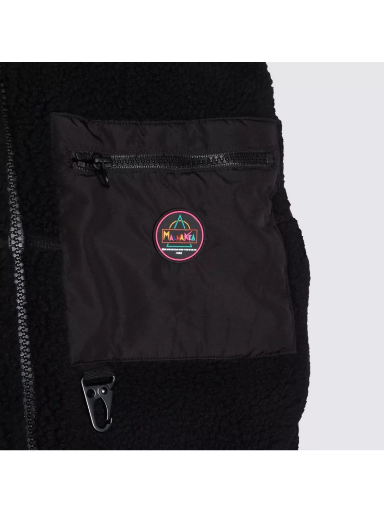 Mauna Kea Versatile Jacket With High Collar And Pocket