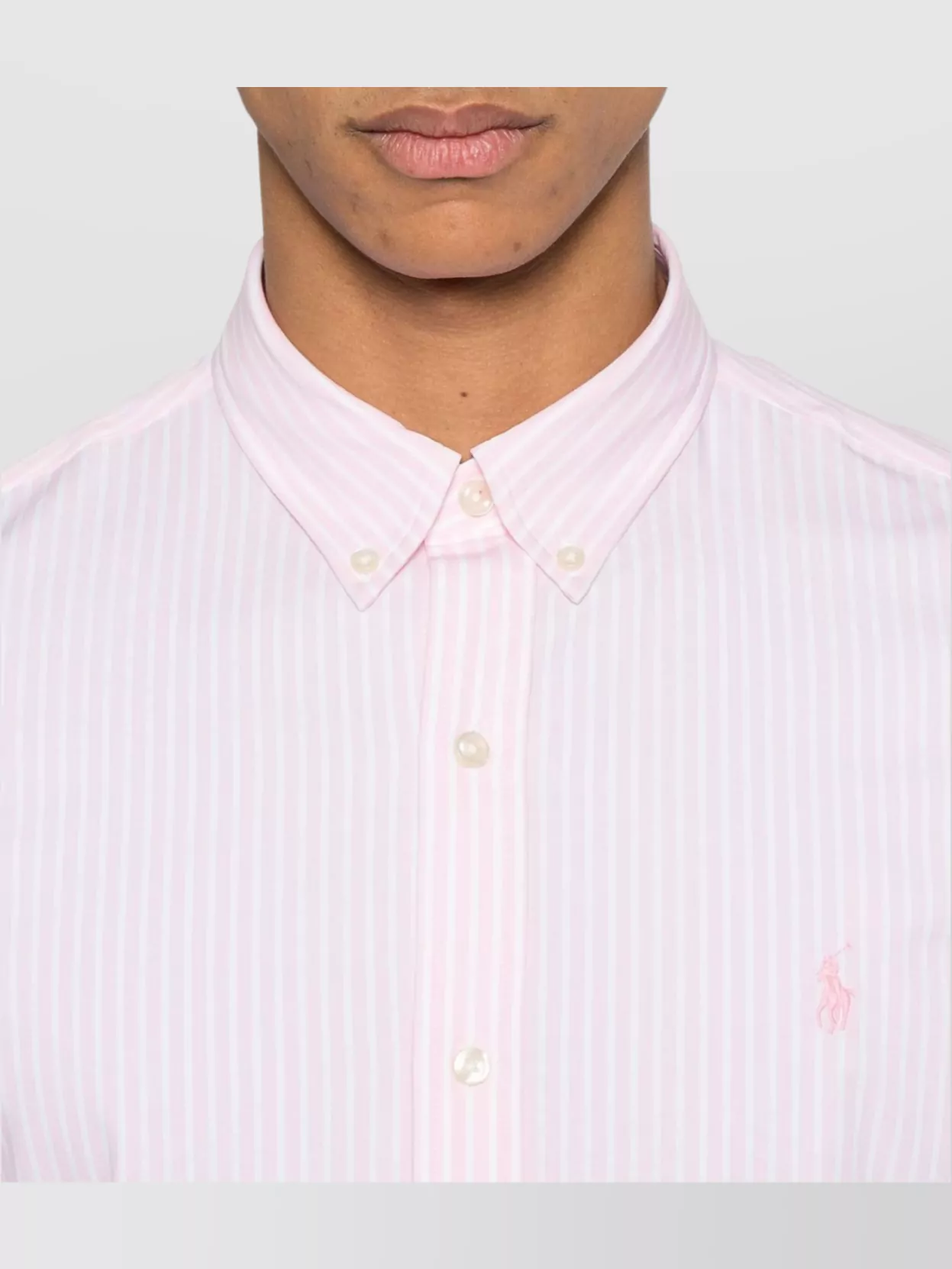 Polo Ralph Lauren Stripes Fitted Oxford Shirt