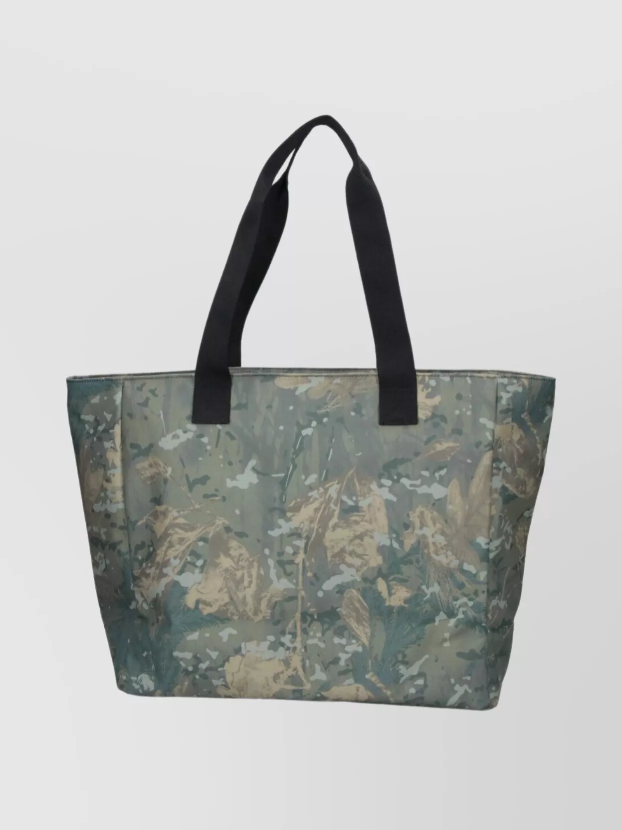 Carhartt Wip Camouflage Tote Bag With Dual Front Pockets