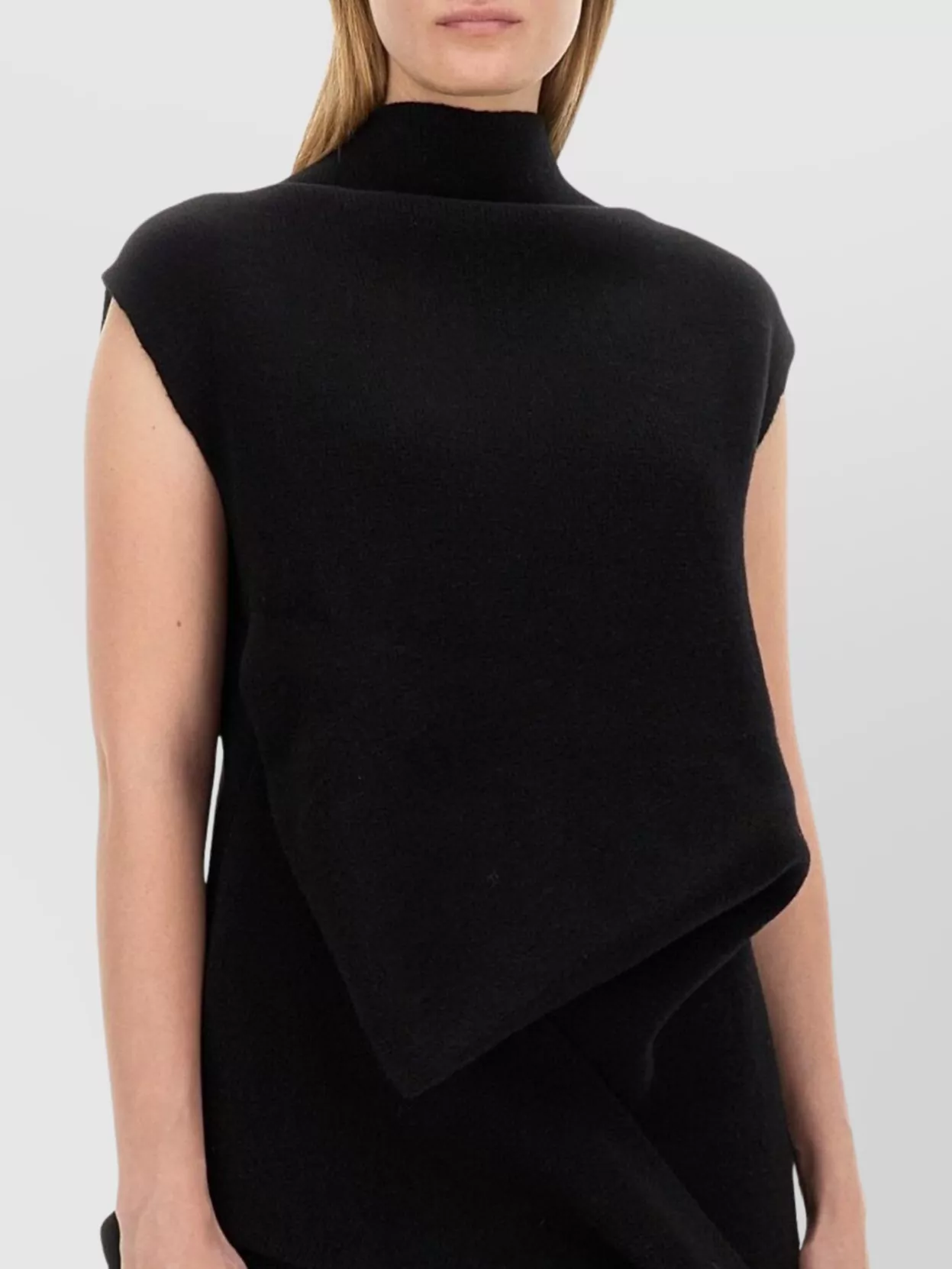 Rick Owens Layered Sleeveless Knitted Tops