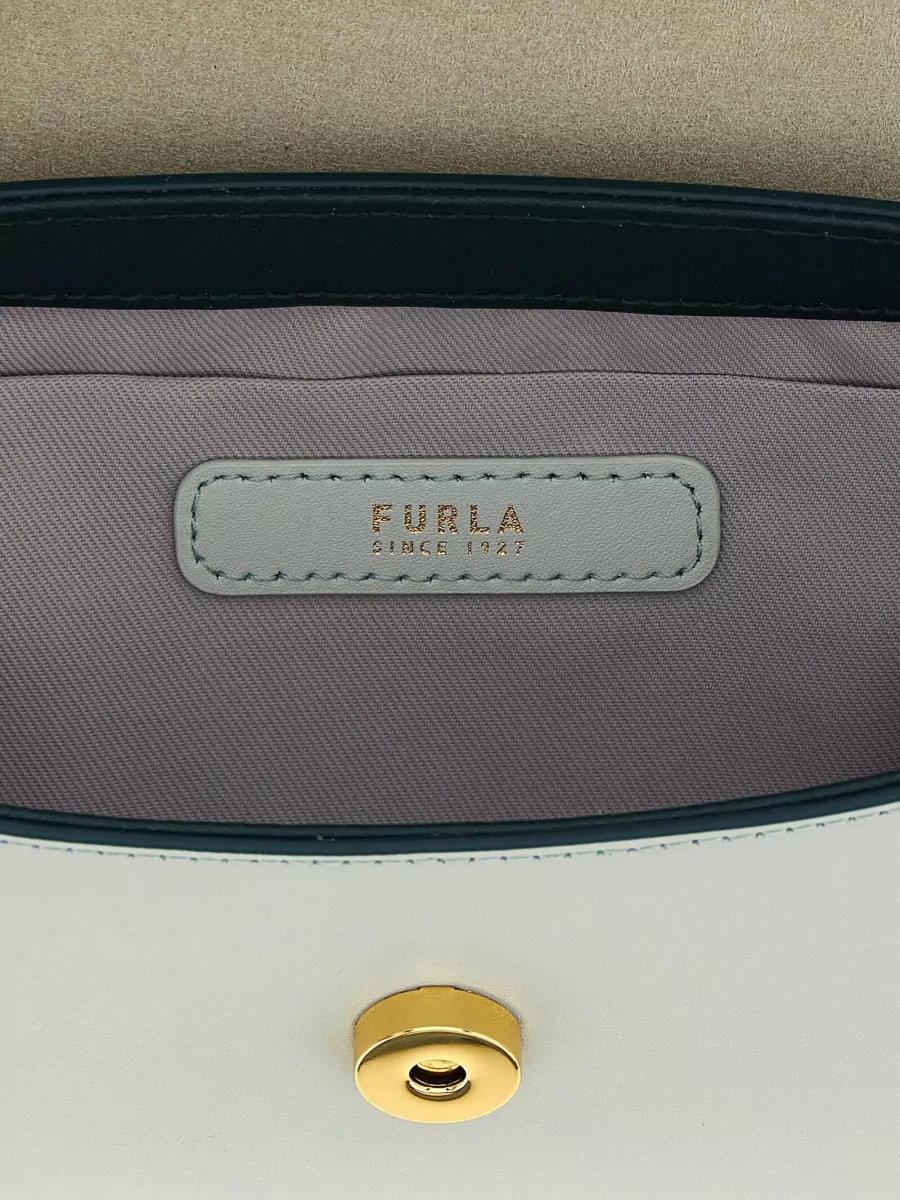 Furla Mini Leather Top Handle Bag