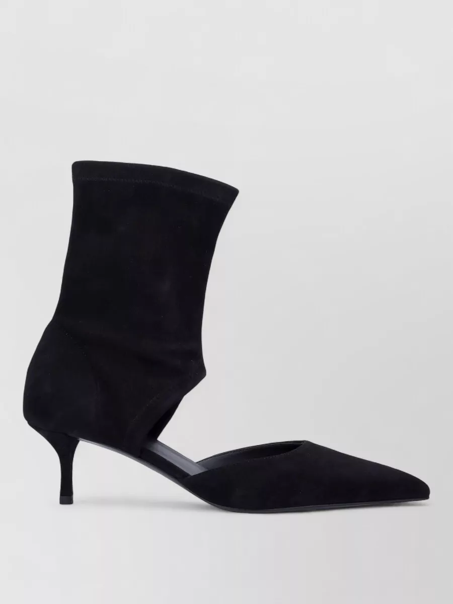 Alaïa Cut Out Kitten Heel Ankle Boots