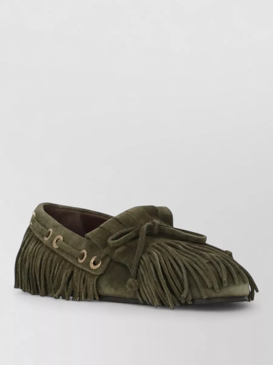 Etro Suede Moccasins