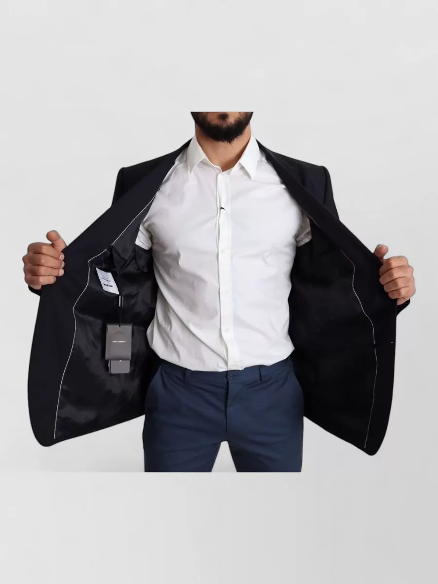 Dolce&Gabbana virgin wool single-breasted blazer