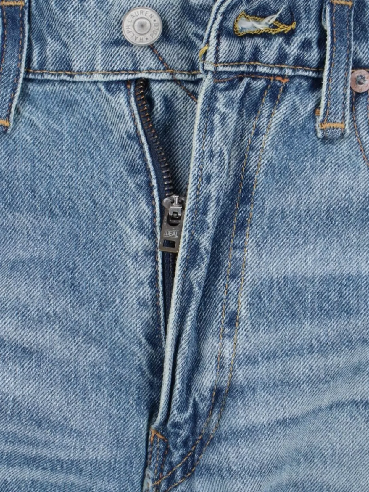 Polo Ralph Lauren Straight Trousers With Five Pockets And Belt Loops