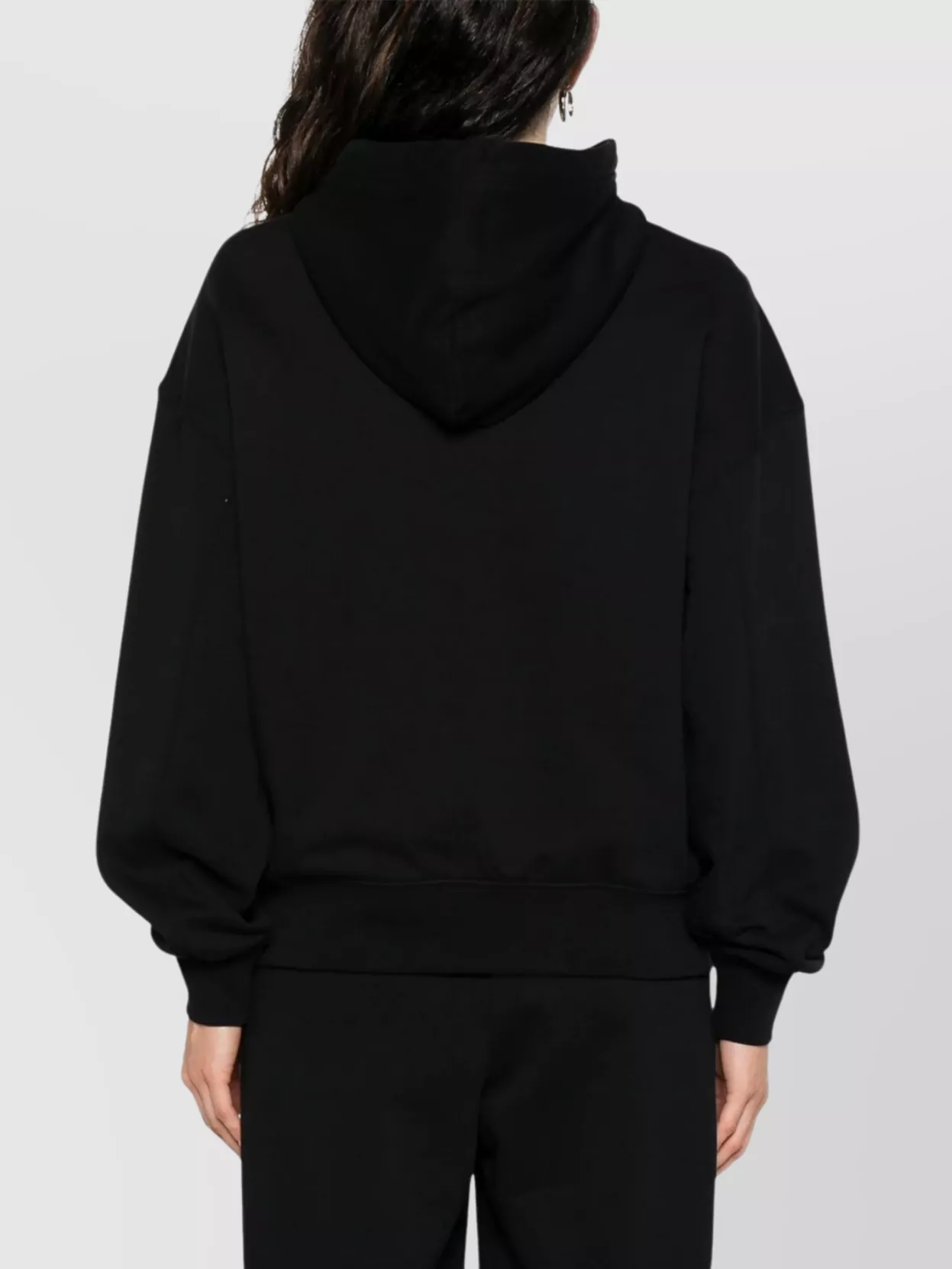 Calvin Klein Hooded Sweatshirt With Ribbed Finish