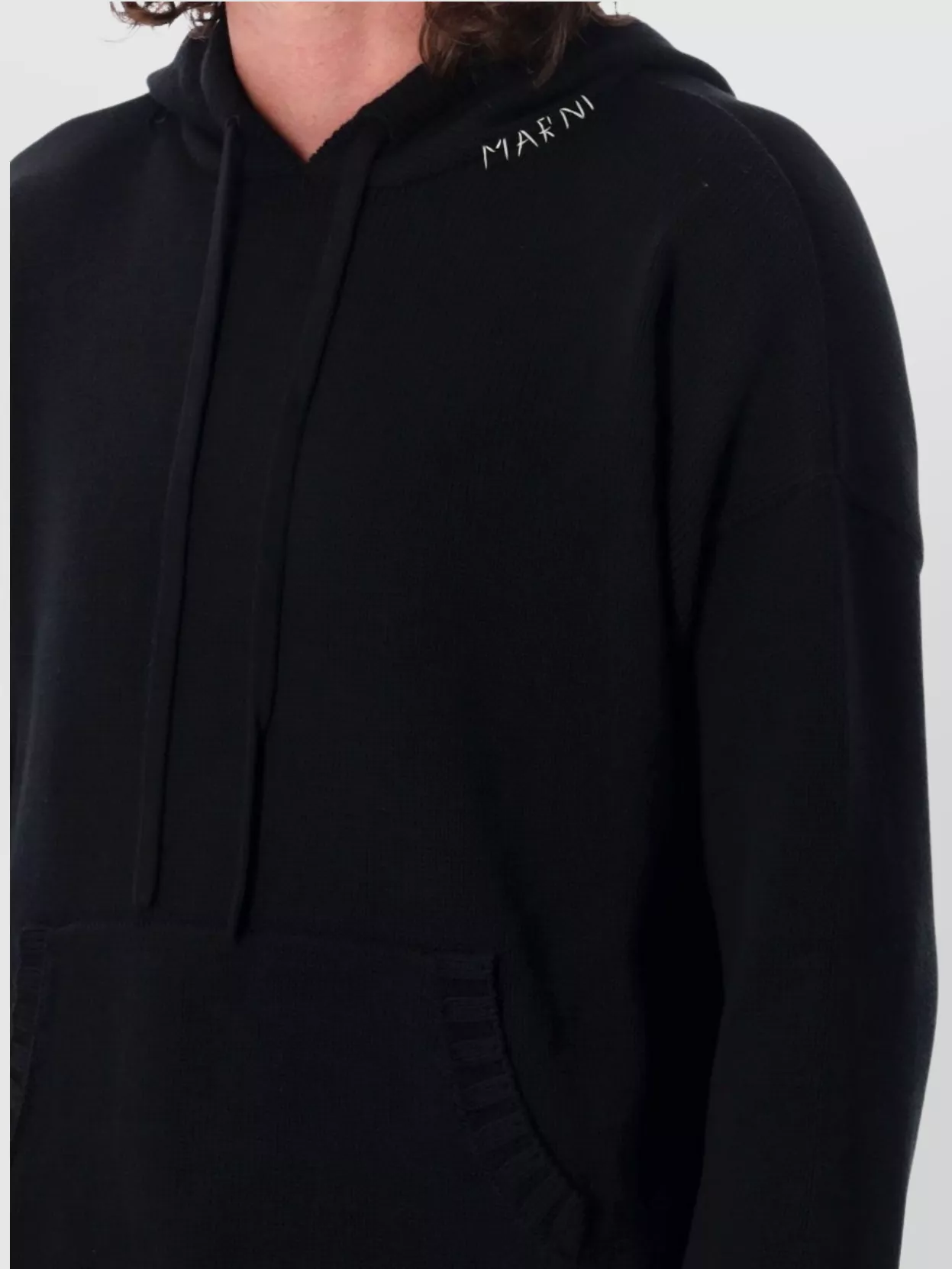 Marni Hooded Knit Front Pocket