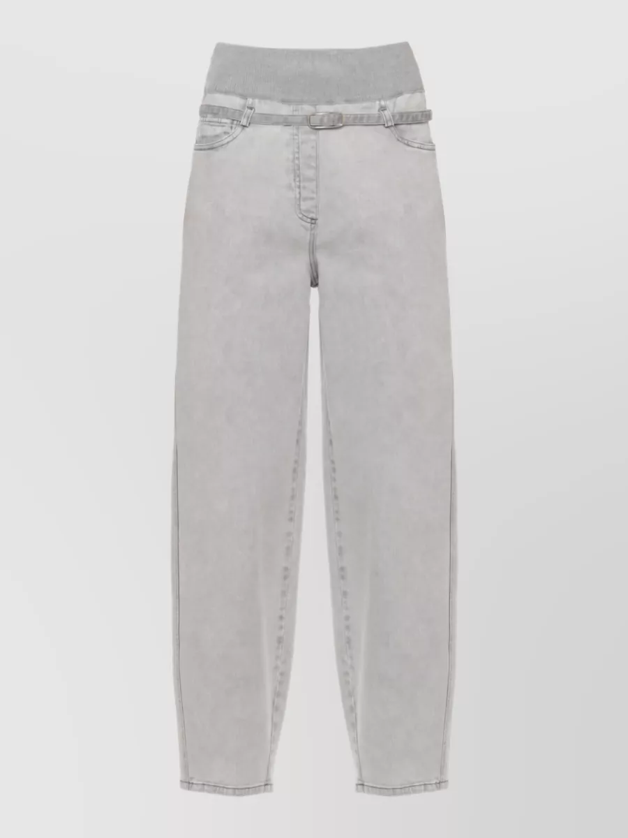 Panicale straight-leg denim jeans