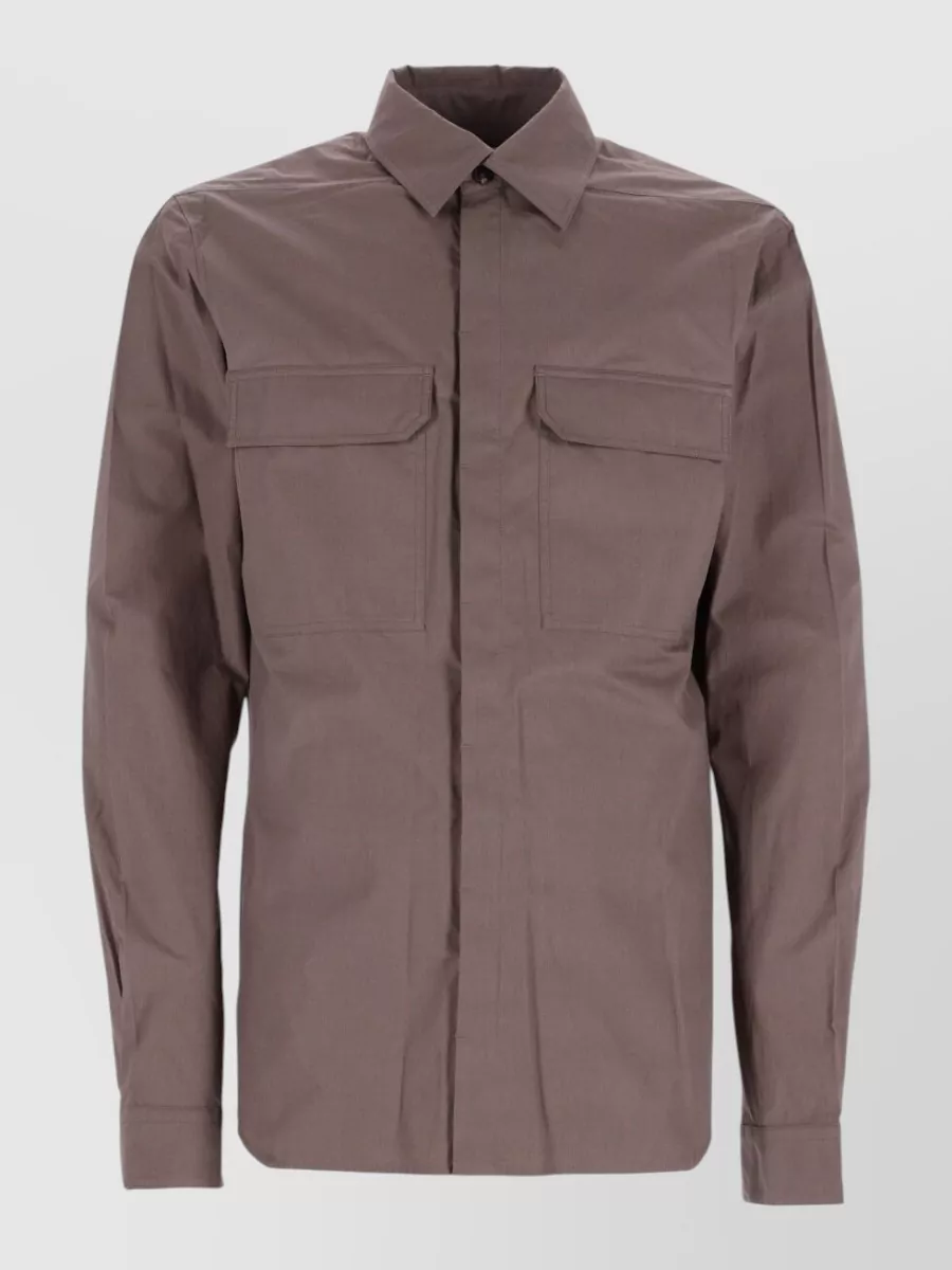 Rick Owens cotton poplin shirt