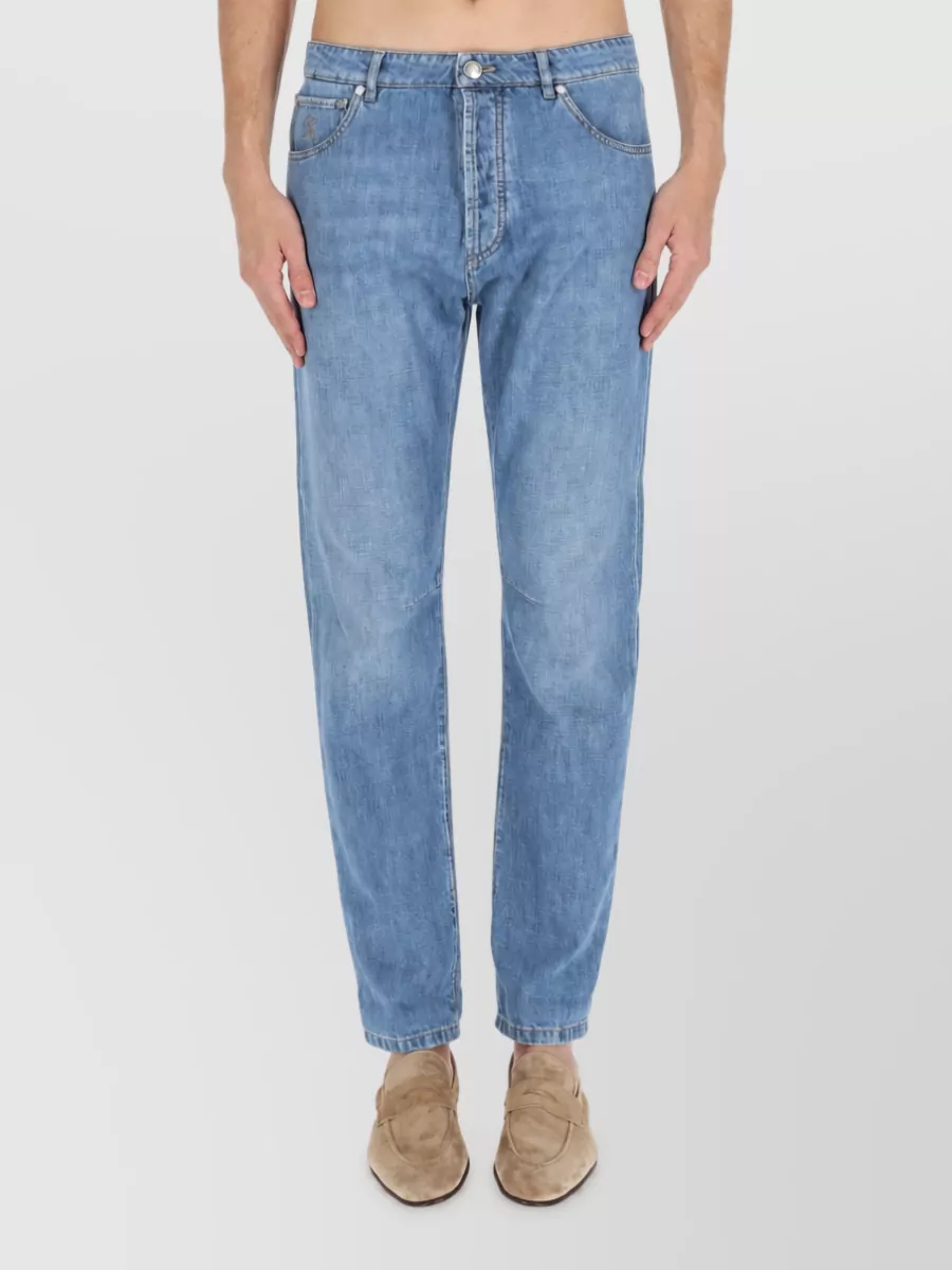 Brunello Cucinelli Straight-Leg Jeans