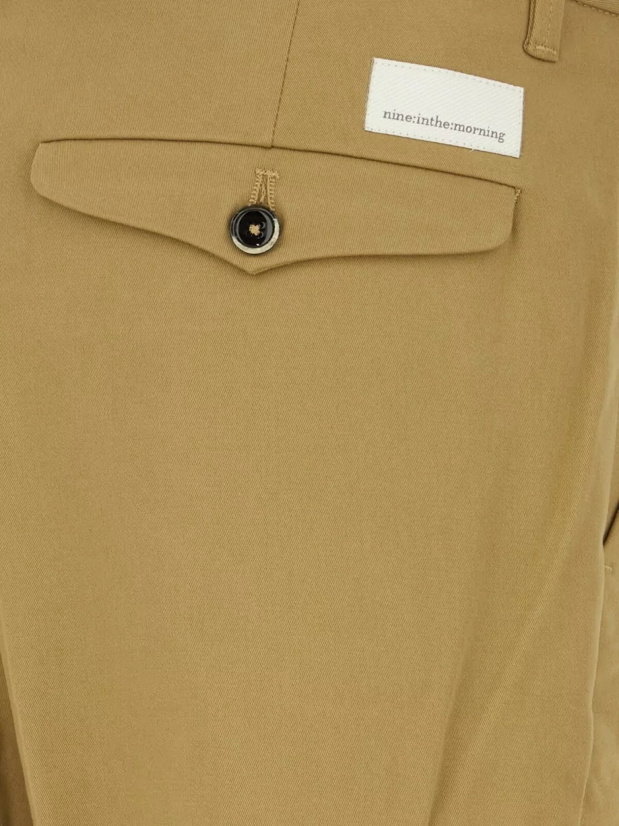 Nine In The Morning Cotton Chino Pants