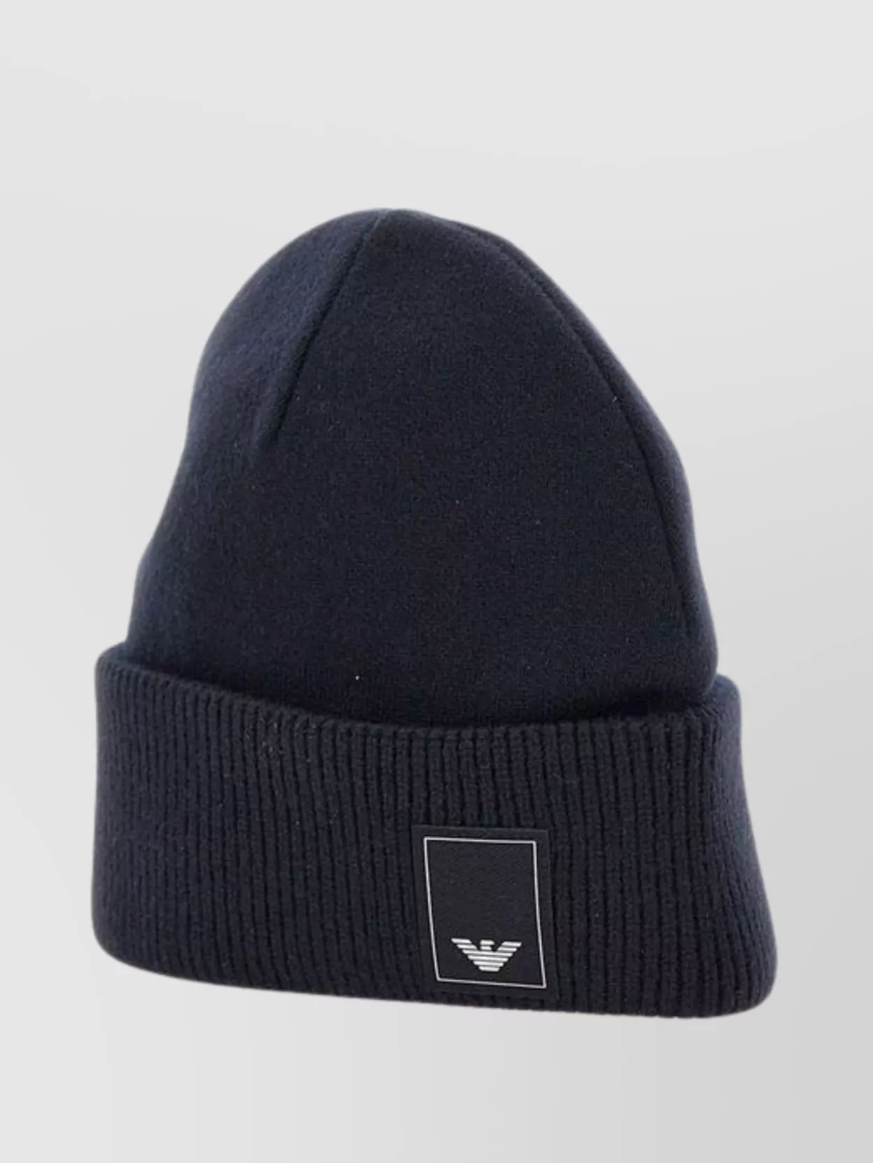 Emporio Armani cashmere-blend knitted beanie