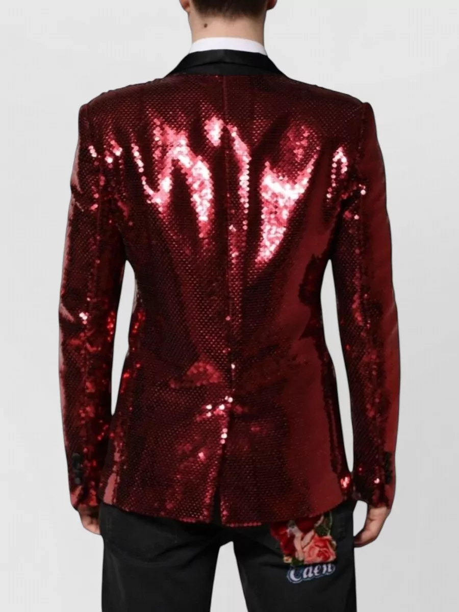 Dolce&Gabbana Sequin-Embellished Blazer