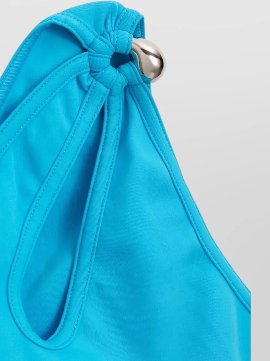 Bottega Veneta One-Shoulder Bikini